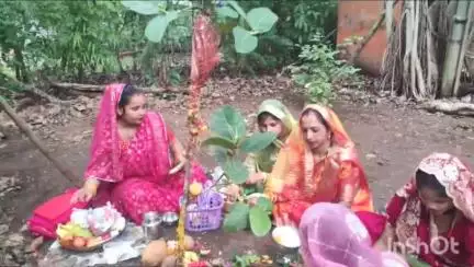 फरसगांव: फरसगांव नगर में सुहागिन महिलाओं ने वट सावित्री पूजा की, 16 श्रृंगार कर मांगा अखंड सौभाग्य का वरदान