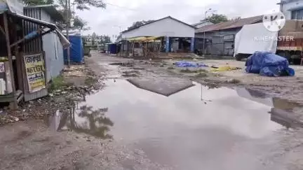 মাথাভাঙা ১: মাথাভাঙ্গা এক নং ব্লকের কৃষক বাজারে নোংরা আবর্জনা অসুবিধার সম্মুখীন বাজার করতে  আসা  মানুষের #jansamasya