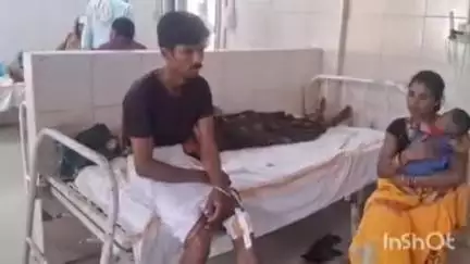 निवास: ग्राम करौंदी में धर्म कांटा के पास कुत्ते से टकराए बाइक सवार दंपत्ति, सीएचसी में इलाज जारी