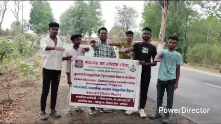 तामिया: सीताडोंगरी में जन अभियान परिषद ने जल गंगा संवर्धन अभियान के तहत जल संरक्षण की शपथ दिलवाई