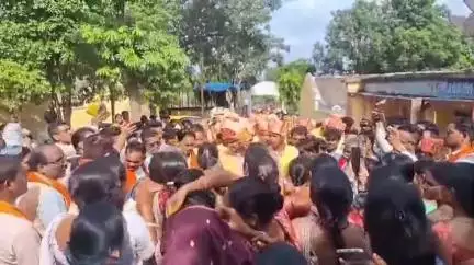 सामाजिक समरसता, सौहाद्र एवं सादगीपूर्ण माहौल में संपन्न हुआ 46 जोड़ों का मुख्यमंत्री कन्या सामूहिक विवाह कार्यक्रम