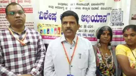 ಹೊಸಪೇಟೆ: ಕಲ್ಲಹಳ್ಳಿ ಗ್ರಾಮದಲ್ಲಿ ಜಿಲ್ಲಾ ಆರೋಗ್ಯ ಇಲಾಖೆಯಿಂದ ಮಕ್ಕಳಿಗೆ ವಿಶೇಷ ಲಸಿಕಾ ಅಭಿಯಾನ