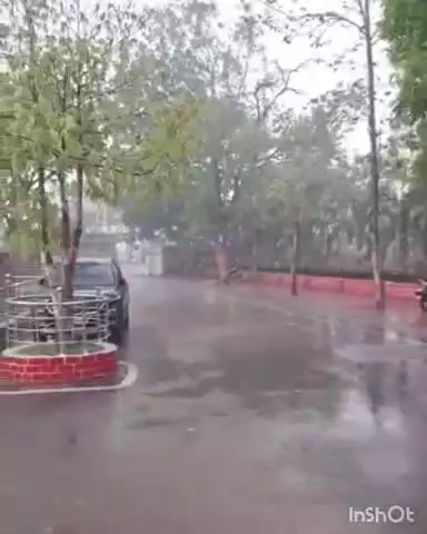 बेमेतरा शहर में प्री मानसून का असर, गरज-चमक के साथ हुई झमाझम बारिश
