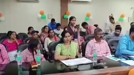 भीटी: लखनऊ में मुख्यमंत्री के लोकार्पण कार्यक्रम का अंबेडकरनगर के शिक्षकों ने देखा सीधा प्रसारण