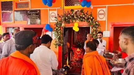 अवंतिपुर बड़ोदिया: ग्राम नंदनी स्थित मरी माता मंदिर में भंडारे का आयोजन, विधायक घनश्याम चंद्रवंशी भी शामिल हुए