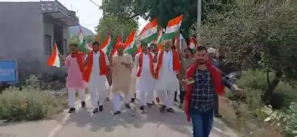 ऑपरेशन सिंदूर के बाद  सेना के सम्मान में कैमूर जिले के रामपुर मंडल में तिरंगा यात्रा में शामिल हुए मनोज जायसवाल उपाध्यक्ष जिला कार्यक्रम क्रियान्वनन समिति कैमूर निवर्तमान जिला अध्यक्ष भाजपा