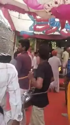 सिणधरी: शनि जयंती के अवसर पर सिणधरी के शनि मंदिर में की गई विशेष पूजा, भक्तों की उमड़ी भीड़