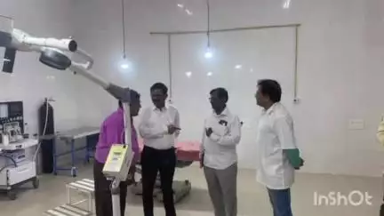शिरुर अनंतपाळ: खासदार डॉ काळगे यांनी ग्रामीण रुग्णालयाची पाहणी करून रुग्णालयातील सुविधा, अडचणी यांचा घेतला आढावा