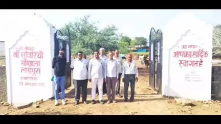 माण्डलगढ़: मांडलगढ़ तहसीलदार और डाक्टर अरविंद ने गौशाला का भौतिक सत्यापन किया