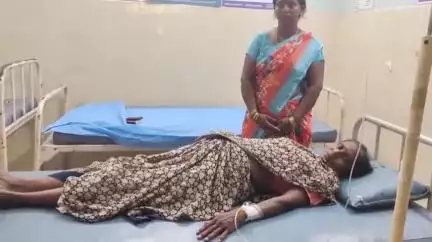 ఆదుర్రులో మహిళను కాటేసిన పాము