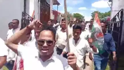 ঢকুৱাখানা ভাগ: সাংসদ গৌৰৱ গগৈক অসম প্ৰদেশ কংগ্ৰেছ কমিটিৰ সভাপতি হিচাপে নিযুক্তি দিয়াত ঢকুৱাখনাত ব্লক কংগ্ৰেছ কমিটিৰ উদ্যোগত বিশাল ৰেলী