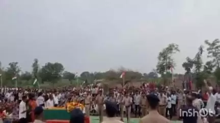 जामनेर: तालुक्यातील जोगलखेडा येथील आयटीबीपी जवान अमोल पाटील यांच्यावर शासकीय इतमामात अंत्यसंस्कार