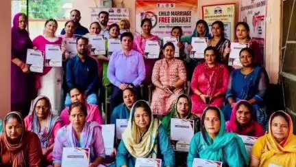 घनारी: भंजाल में बाल विवाह मुक्त भारत अभियान पर जागरूकता शिविर का आयोजन