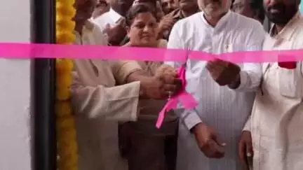 ತಾಳಿಕೋಟಿ: ಪಟ್ಟಣದಲ್ಲಿ ನೂತನ ಇಂದಿರಾ ಕ್ಯಾಂಟೀನ್ ಉದ್ಘಾಟಿಸಿದ ಶಾಸಕ ಅಪ್ಪಾಜಿ ನಾಡಗೌಡ ಪಾಟೀಲ್