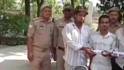 सोरांव: देवकीपुर उर्फ बिजलीपुर नहर पुलिया के पास से लूट करने वाले ₹10 हजार के इनामी अभियुक्त व 3 अन्य अभियुक्त गिरफ्तार