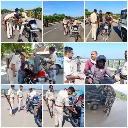 कटिहार जिलान्तर्गत आमजनों की सुरक्षा एवं अपराध नियंत्रण हेतु पूरे जिले में विशेष वाहन चेकिंग/रोको टोको अभियान जारी......