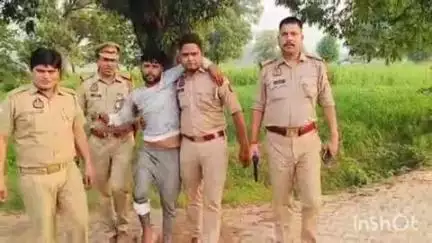 गढ़मुक्तेश्वर: गांव सिखेड़ा अंडरपास के पास बदमाशों से मुठभेड़ में पुलिस ने 4 को किया गिरफ्तार, 1 बदमाश को लगी गोली