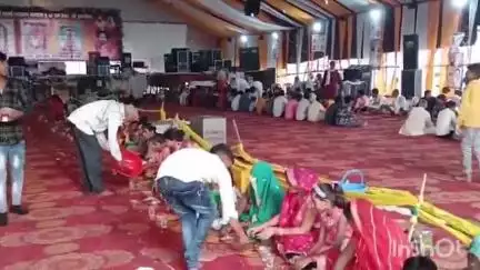 ग्यारसपुर: मानौरा में श्री हनुमान चालीसा पाठ और श्री लक्ष्मी नारायण महायज्ञ की हुई पूर्णाहुति, भंडारे के साथ हुआ समापन