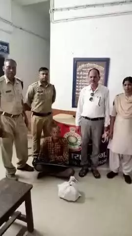 साजा: नारकोटिक एक्ट के तहत साजा पुलिस ने की कार्रवाई, 2 किलो 192 ग्राम गांजा के साथ एक आरोपी को किया गिरफ्तार