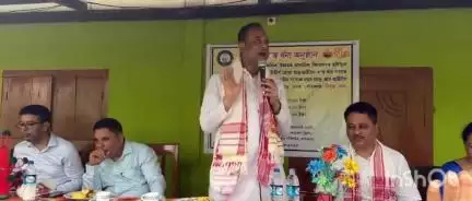 পলাশবাৰী: পলাশবাৰীৰ গুইমাৰাত সম্বর্ধনা অনুষ্ঠান, উপস্থিত থাকে বিধায়ক হেমাংগ ঠাকুৰীয়া, কামৰূপ জিলা আয়ুক্ত দেৱ কুমাৰ মিশ্ৰ