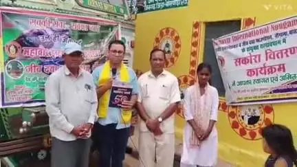 बागीदौरा: महावीर इंटरनेशनल शाखा नौगामा ने तांबेसरा गांव में परिंडे का वितरण किया