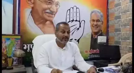 बसना: खल्लारी विधानसभा के कांग्रेस नेता ने आरोप लगाया, कहा- किसानों से फसल बीमा राशि में भाजपाई मांग रहे कमिशन