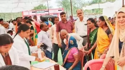 गंडई के ग्राम पंचायत ढाबा में समाधान शिविर में 4905 आवेदनों में से 4884 आवेदन निराकृत, 197 नए आवेदन मिले