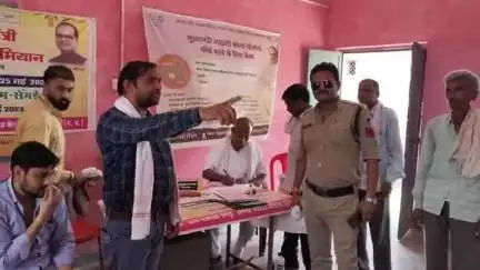 कैलारस: सेमई ग्राम पंचायत में लाल सिंह धाकड़ चुने गए कार्यवाहक सरपंच, पुलिस ने की सुरक्षा व्यवस्था