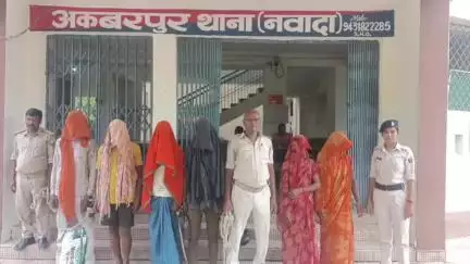 अकबरपुर: अकबरपुर पुलिस ने बड़ी कार्रवाई करते हुए 6 आरोपियों को गिरफ्तार कर न्यायालय भेजा