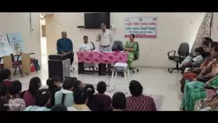 દેવગઢબારીયા: શહેરની સબ ડિસ્ટ્રિક્ટ હોસ્પિટલ નર્સિંગ સ્કુલ ખાતે વિશ્વ માસિક સ્વચ્છતા દિવસની કરાઈ ઉજવણી