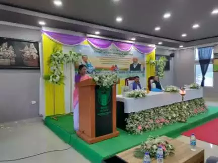 মনিপুরগী লম্ফেলপাৎতা লৈবা লোক্তাক ফার্মরস হোস্তেলদা রাজ্য থাক্কী #ViksitKrishiSankalpAbhiyan থৌরম হৌদোকপদা আই.সি.এ.আর-রিছার্স কমপ্লেক্স ফোর এন.ই.ঐচ রিজন, মনিপুর সেন্তরগী রিজনেল হেদ দোক্তর সি.ঐচ বাসুধা দেবীনা মরুওইবা ৱারোল পীখ্রে।