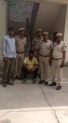 #साइबर फ्रॉड व सेक्सर्टोशन में 5 हजार रूपये का #ईनामी आरोपी #गिरफ्तार।