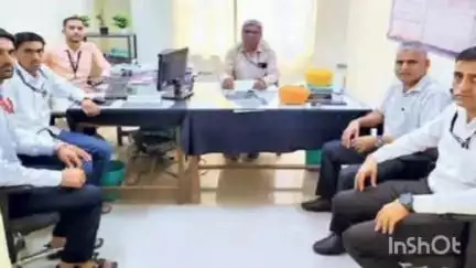 खींवसर: खींवसर में ब्लॉक सांख्यिकी कार्यालय का संयुक्त निदेशक ने किया निरीक्षण