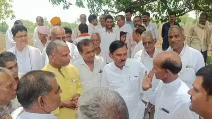 खिलचीपुर: खिलचीपुर विधायक हजारीलाल दांगी चवली राजस्थान में आयोजित श्रीमद् भागवत कथा में हुए शामिल