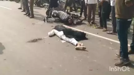 નિઝર: નિઝર તાલુકાના નિઝર ઉચ્છલ હાઈવે પર અકસ્માત સર્જાયો,જેમાં બે ઈસમના મોત નીપજ્યા.