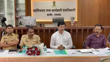 कर्जत: प्रशासनाने शासनाचे दुसरी बाजू असल्यासारखे टीमवर्क म्हणून काम करावे
आमदार महेंद्र थोरवे