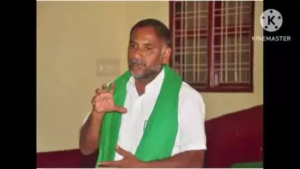జూలూరుపాడు: అరకొర మద్దతు ధరతో సాగు ముందుకు సాగేది ఎట్లా జూలూరుపాడులో రైతు సంఘం జిల్లా కార్యదర్శి రాంబాబు
