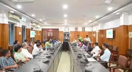 মঙলদৈ ভাগ: মঙলদৈস্থিত আয়ুক্ত কাৰ্যালয়ত জিলা স্বাস্থ্য সমিতিৰ সভা, উপস্থিত বিধায়ক বসন্ত দাস‌