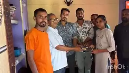 मांडू: रामगढ़ जिला टॉपर अमूता गुप्ता का हुआ स्वागत