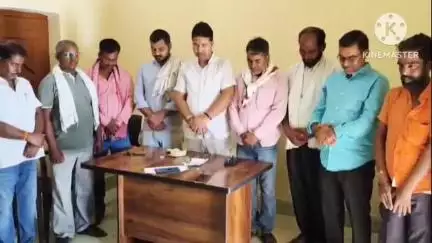 खोदावंदपुर: 20 सूत्री सदस्य राकेश उर्फ विकास के हत्यारों को जल्द गिरफ्तार करने की मांग