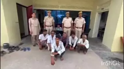पीपलू: झिराना थाना पुलिस ने एरिया डॉमिनेंस अभियान के तहत 8 व्यक्तियों को शांति भंग के आरोप में किया गिरफ्तार