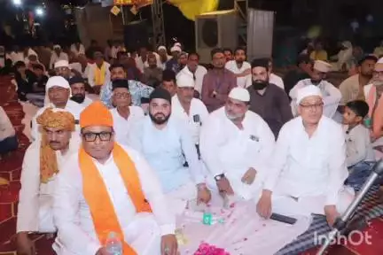 निम्बाहेड़ा: हजरत रोशन अली बाबा साहब के 64वें उर्स के दूसरे दिन गुरुवार रात को आयोजित हुआ महफिल-ए-कव्वाली