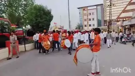 निम्बाहेड़ा: महाराणा प्रताप जयंती पर भव्य वाहन रैली का आयोजन, विभिन्न संगठनों ने किया स्वागत