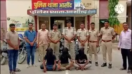 आसीन्द: आसींद पुलिस की बड़ी कार्रवाई: लूट की वारदात का खुलासा, 20 चोरी के दोपहिया वाहन भी बरामद