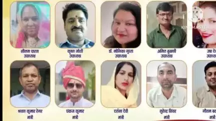 नोहर: नोहर भाजपा के नगर मंडल अभिषेक पारीक ने नोहर नगर मंडल की कार्यकारिणी की घोषणा की