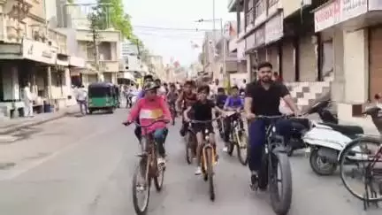 દસાડા: લીંબડી, ધ્રાંગધ્રા, પાટડી અને લખતરમાં ‘વિશ્વ પર્યાવરણ દિવસ’ની ઉજવણી અંતર્ગત વોકાથોન અને સાયકલીંગનું આયોજન કરાયું