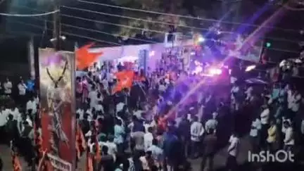 जामनेर: पाळधी येथे हिंदुसुर्य महाराणा प्रतापसिंग यांची जयंती मोठ्या उत्साहात साजरी,गावातून काढण्यात आली सवाद्य मिरवणूक.