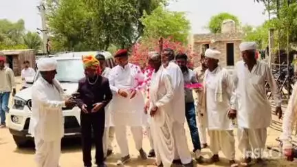 लोहावट: लोहावट विधानसभा क्षेत्र से पूर्व विधायक किसना राम विश्नोई विधानसभा क्षेत्र के दौरे पर रहे