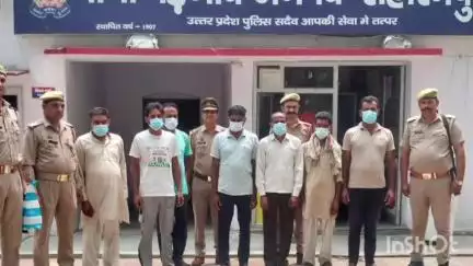 रामपुर मनिहारन: बड़गांव थाना पुलिस ने अलग-अलग मामलों में 7 वांछित अभियुक्तों को किया गिरफ्तार