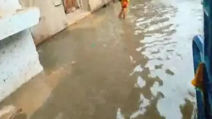 वृंदावन की महिमा निराली तेज गर्मी से भक्तों को मिली राहत गुरुवार की रात्रि में जोरदार बारिश हुई यहां बारिश कम ही होती है